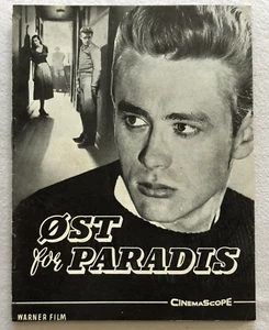 East of Eden James Dean, Raymond Massey, Julie Harris 1955 Danish Movie Program - Bild 1 von 7