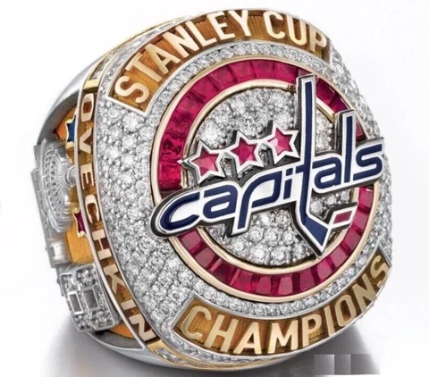 Washington Capitals Stanley Cup 2018 Championship Rings Fans Gift Souvenir Cover
