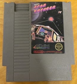 Star Voyager (1987) Nintendo NES Authentic Clean
