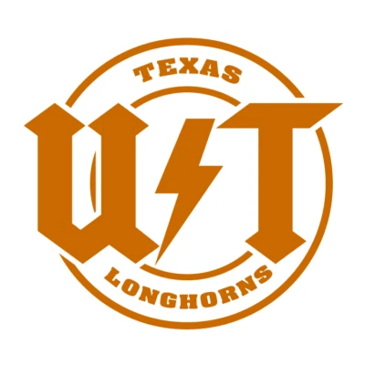 Texas Longhorns Decal (Rock Style) FREE SHIPPING / BONUS DECAL INCLUDED - Image 1 of 4
