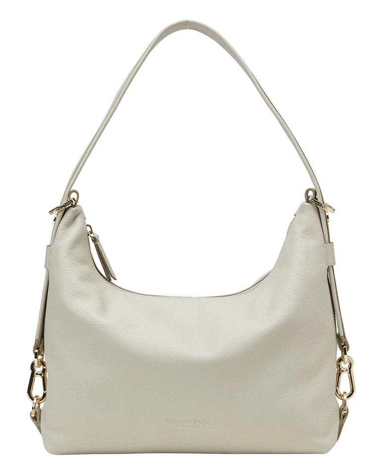 Marc O'Polo sac à épaule bandoulière Hanna Hobo Bag S Stone Grey - Photo 1/4