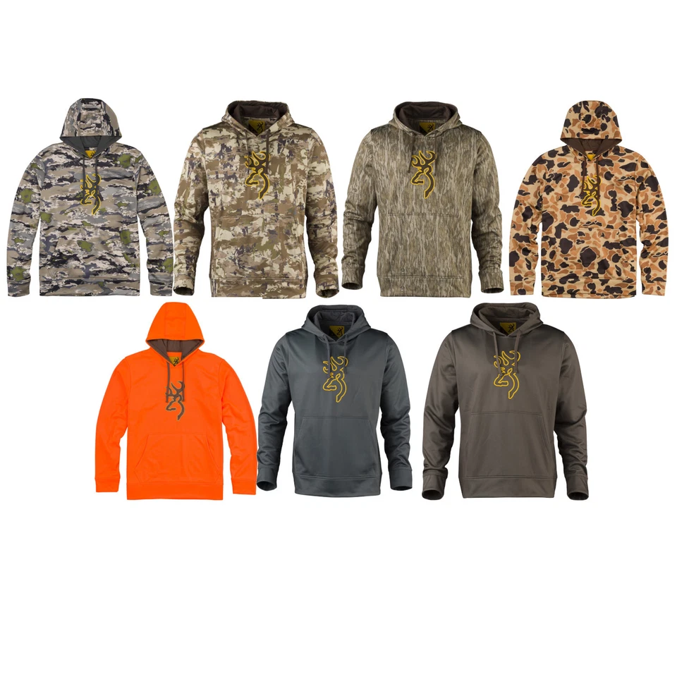 NEW BROWNING TECH HOODED SWEATSHIRT HOODIE - Image 1 of 1