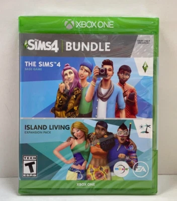 The Sims 4 *Island Living Expansion Pack Bundle* ( Xbox One ) Brand New - Image 1 of 2