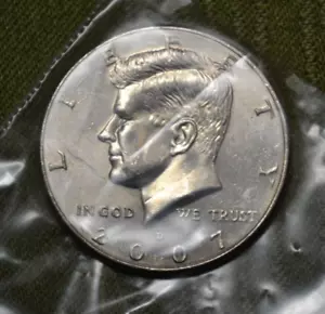 Moneda de medio dólar D Kennedy 2007 - distribuida - Imagen 1 de 2