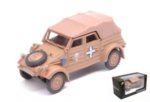 VW Volkswagen Kubelwagen Type 82 Closed Sand 1:43 Model Cararama - Picture 1 of 1