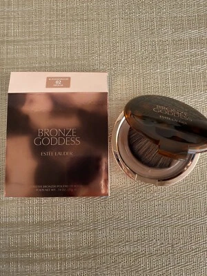 Estee Lauder Bronze Goddess Powder Bronzer Shade 02 Medium FULL SIZE - Image 1 of 4