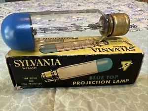Sylvania Wabash Blue Top Projection Lamp 750W 120V Made In USA 750C2 - Picture 1 of 6
