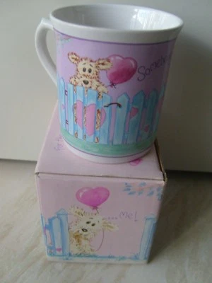 Russ Berrie alguien te ama / yo té café jugo niño beber taza taza taza Foto 1 de 3