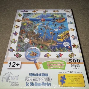 New Sealed 500 Piece Puzzle The Treehouse by Wuuden Toy - Picture 1 of 1