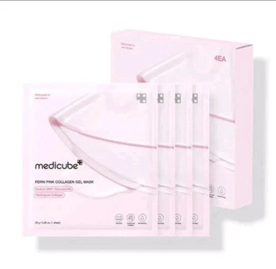 6x Medicube PDRN Pink Collagen Gel Mask (6 Sheets) Facial Mask & Korean SkinCare - Image 1 of 3