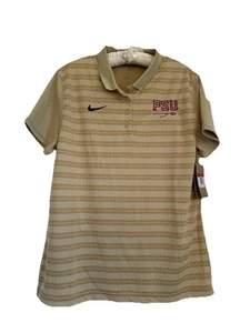 Florida State Seminoles Nike Dri-FIT College Polo Embroidered Womens Sz L New! - Picture 1 of 10