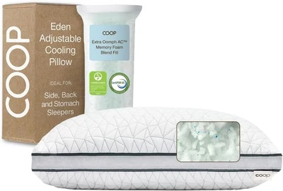 Almohada ajustable Coop Home Goods Eden Cool, tamaño king - king, estándar  Foto 1 de 4