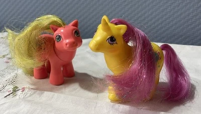 Starlight Baby Night Song Glitzer + Explorer Südwind My Little  Pony G1 Hasbro - Bild 1 von 4