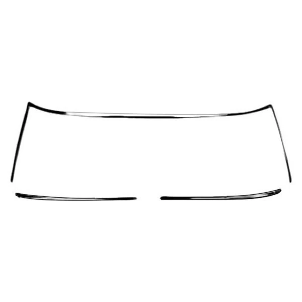 For Pontiac Firebird 1967-1969 Sherman Windshield Molding Set Foto 1 de 1