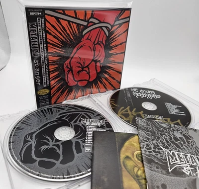 METALLICA St. Anger JAPAN 1st Edition Digipak CD+DVD SICP 373-4 w/OBI 2003 - Image 1 of 4