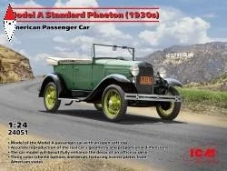 ICM 1/24 MODEL A STANDARD PHAETON (1930S), AMERICAN PASSENGER CAR - Immagine 1 di 2