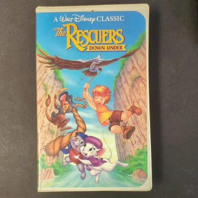 The Rescuers Down Under (VHS, 1991) - Image 1 of 4