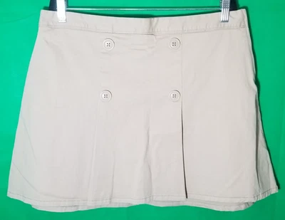 Uniforme Escolar Skort 20 Cremallera Botón Cintura Ajustable Nuevo sin Etiquetas para Niños Lugar Bronceado Foto 1 de 4