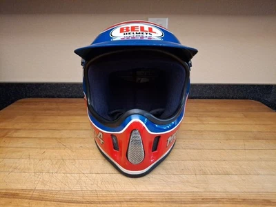 Casco de motocross Rick Johnson Foto 1 de 4