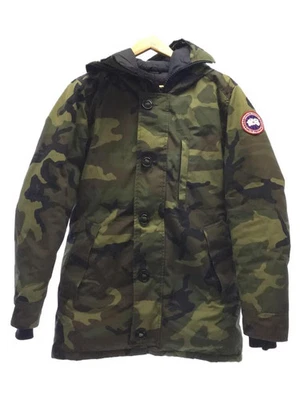 Chaqueta de plumón CANADA GOOSE, talla S, nailon, camuflaje verde, 3438JM Foto 1 de 4