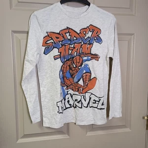 Camiseta Marvel Boys Spider Man Talla XL Manga Larga Gráfica Nueva Sin Etiquetas Cuello Redondo - Imagen 1 de 5