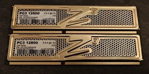 OCZ Gold Series Retro Gaming RAM DDR3 1600Mhz 2x2GB 4GB - LGA 775 DDR3 KIT - Picture 1 of 2