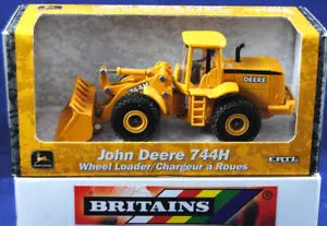 COMO NUEVO 1:50 ERTL Britains 5085 JOHN DEERE 744H CARGADOR DE RUEDAS modelo de pantalla perfecta - Imagen 1 de 23