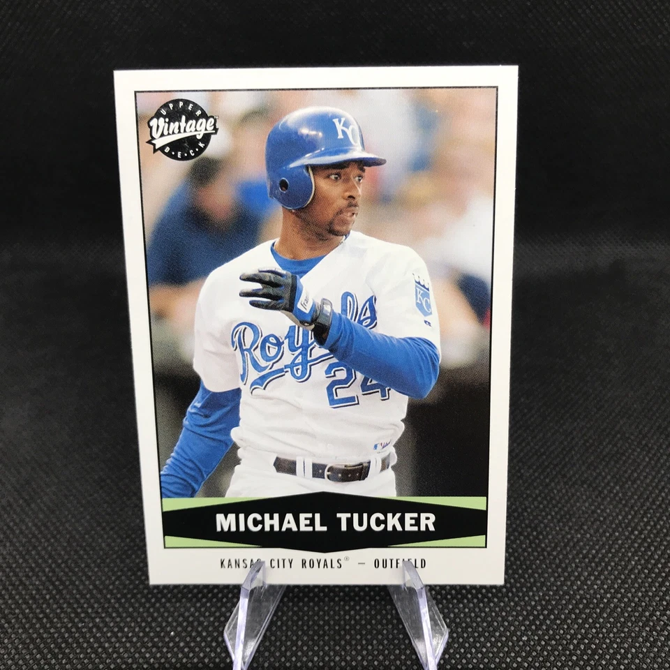 2004 Upper Deck Vintage Baseball Card #273 Michael Tucker Royals - Image 1 of 2