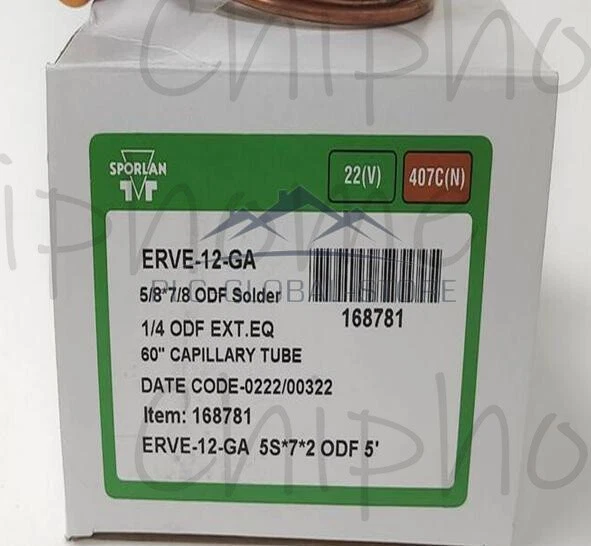 Válvula de expansión 1 pieza nueva Sporlan Erve-12-ga Foto 1 de 1