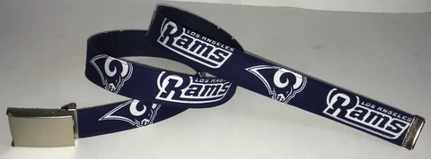 Los Angeles Rams BELT Buckle Pro Football Fan Game Gear Team NFL Shop Logo L.A Cover