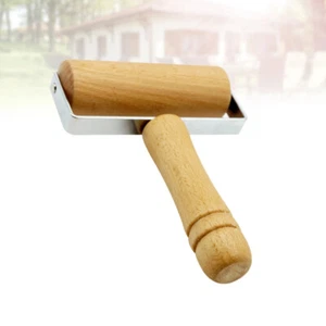 Pizza Roller Wooden Dough Roller Baking Rolling Pin Dumpling Dough Roller - Picture 1 of 12