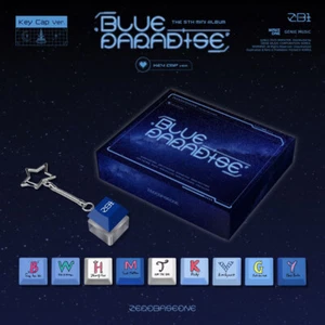 ZEROBASEONE BLUE PARADISE 5th Mini Album Key Cap Ver QR+Keycap+Photocard+Etc+TR# - Picture 1 of 4