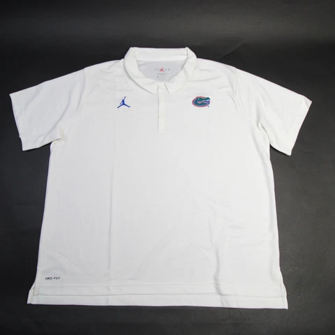 Florida Gators Air Jordan Dri-Fit Polo Men's White New Cover