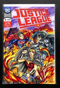 Justice League #1 Sketch Cover By Sharmaene Vitto - Picture 1 of 1