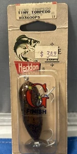 Vtg 1984 Heddon Tiny Torpedo XO360GPS Brown G Finish New! - Picture 1 of 7