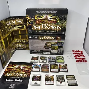 ASCENSION Realms Unraveled Stone Blade Card Game Justin Gary 100% Complete - Picture 1 of 14