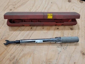 Snap-On QC2I75 Interchangeable End Torque Wrench w/ 13mm Wrench 5-75 Lb-Ft - Picture 1 of 9
