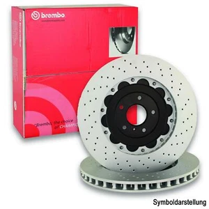2x BREMBO Bremsscheibe Bremsscheiben Satz Bremsen XTRA LINE - Xtra Hinten - Afbeelding 1 van 6