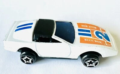 Blue-Box Die Cast Convertible Car Woolworth No. 3179 White Corvette #2 - Image 1 of 4