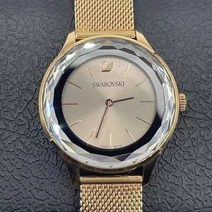 Swarovski Octea Nova Gray Dial Rose Gold PVD Milanese Women's Watch 5451634 - Picture 1 of 9