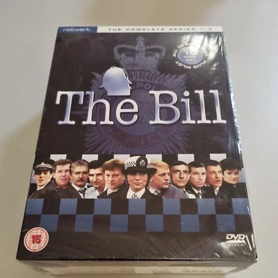 The Bill Series 1 2 3 Complete Season 1-3 + The Pilot 10xDiscs New Region 2 DVD - Image 1 of 4