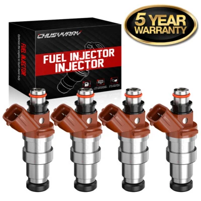 4X Fuel Injectors 23250-75050 For Toyota Tacoma 1995-2000 T100 1996-1998 2.7L l4 - Изображение 1 из 4