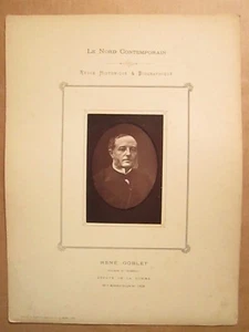 René GOBLET ministre de l'intérieur né à Aire-sur-la-Lys (Somme) - Foto 1 di 1