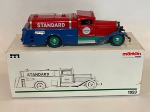 Märklin Tankwagen 1993 Standard Blech Spielzeug Tin Toy Werbemodell Truck Petrol - Bild 1 von 4