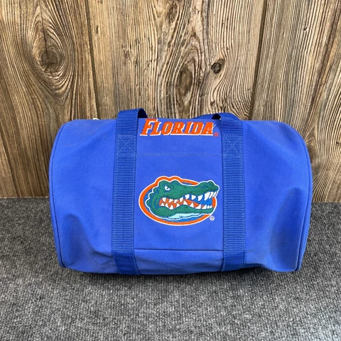 Professional Sports Club Florida Gators Big Logo Duffle Bag Small Blue 11" X 7" Cover