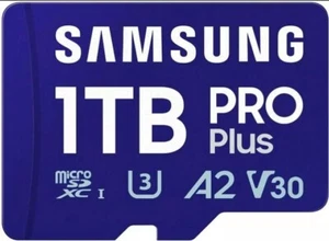 Brand New SAMSUNG Pro Plus 1TB Micro SD SDXC V30 A2 Memory Card 6-Proof featur - Zdjęcie 1 z 5
