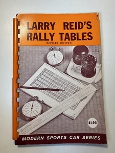 Larry Reid's Sports Car Rally Tables Revised Thirteenth printing 1967 - Picture 1 of 10