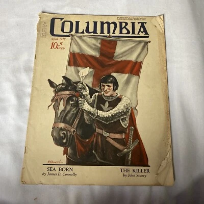 1927 Apr Columbia Magazine James B Connolly (BM1) - Image 1 of 3