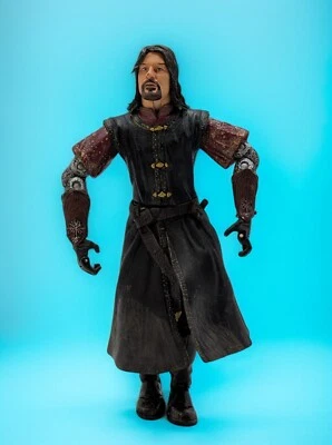 Figura de acción Boromir 2004 El Señor de los Anillos LOTR Comunidad del Anillo Foto 1 de 4