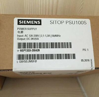 1 year warranty NEW in box Siemens  6EP1333-2BA20 switching power supply - Image 1 of 3
